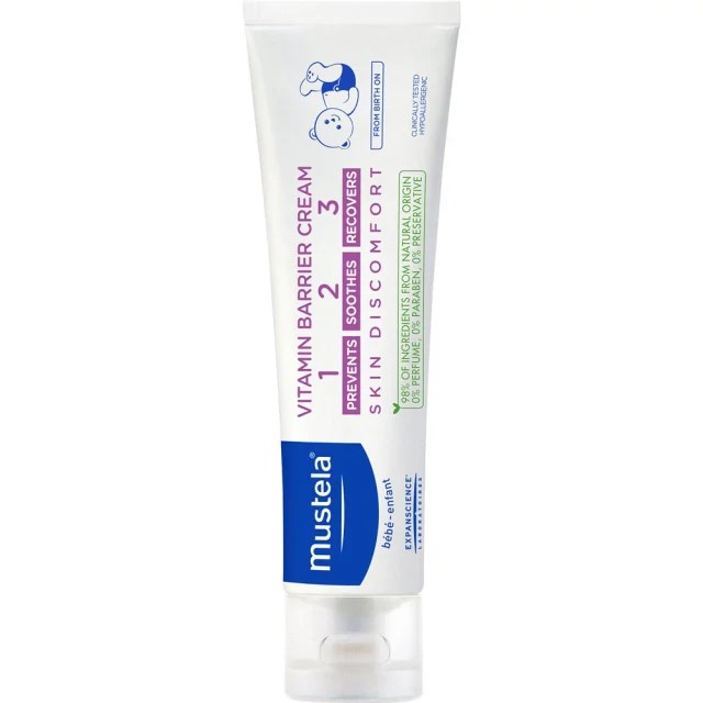Mustela 123 Vitamin Barrier Cream Κρέμα Αλλαγής Πάνας 50ml product photo