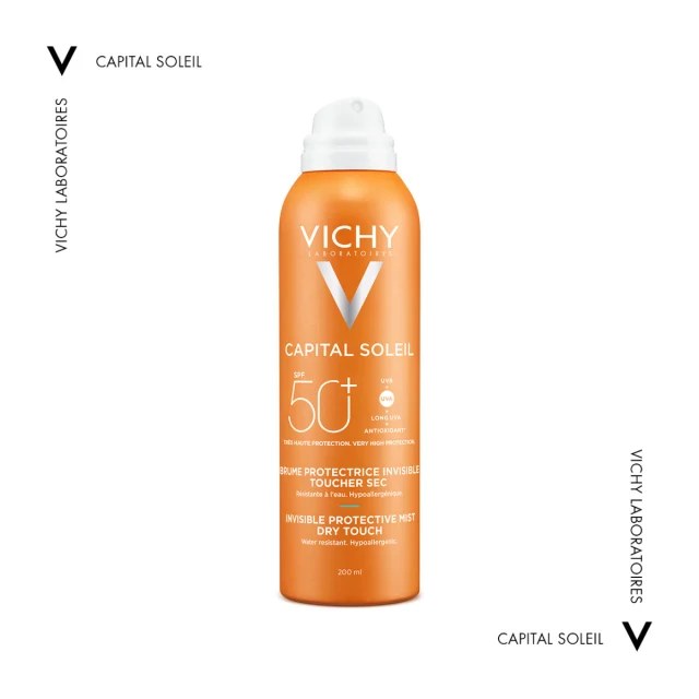 Vichy Capital Soleil Invisible Protective Mist Spf50+, 200ml product photo